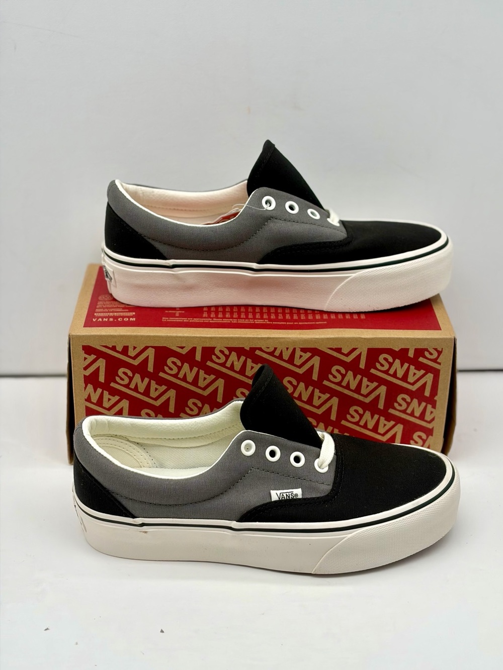 Vans Era Platform Canvas Loafers two tones Sneakers